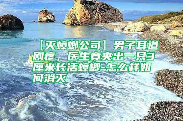 【滅蟑螂公司】男子耳道劇疼，醫(yī)生竟夾出一只3厘米長(zhǎng)活蟑螂-怎么樣如何消滅